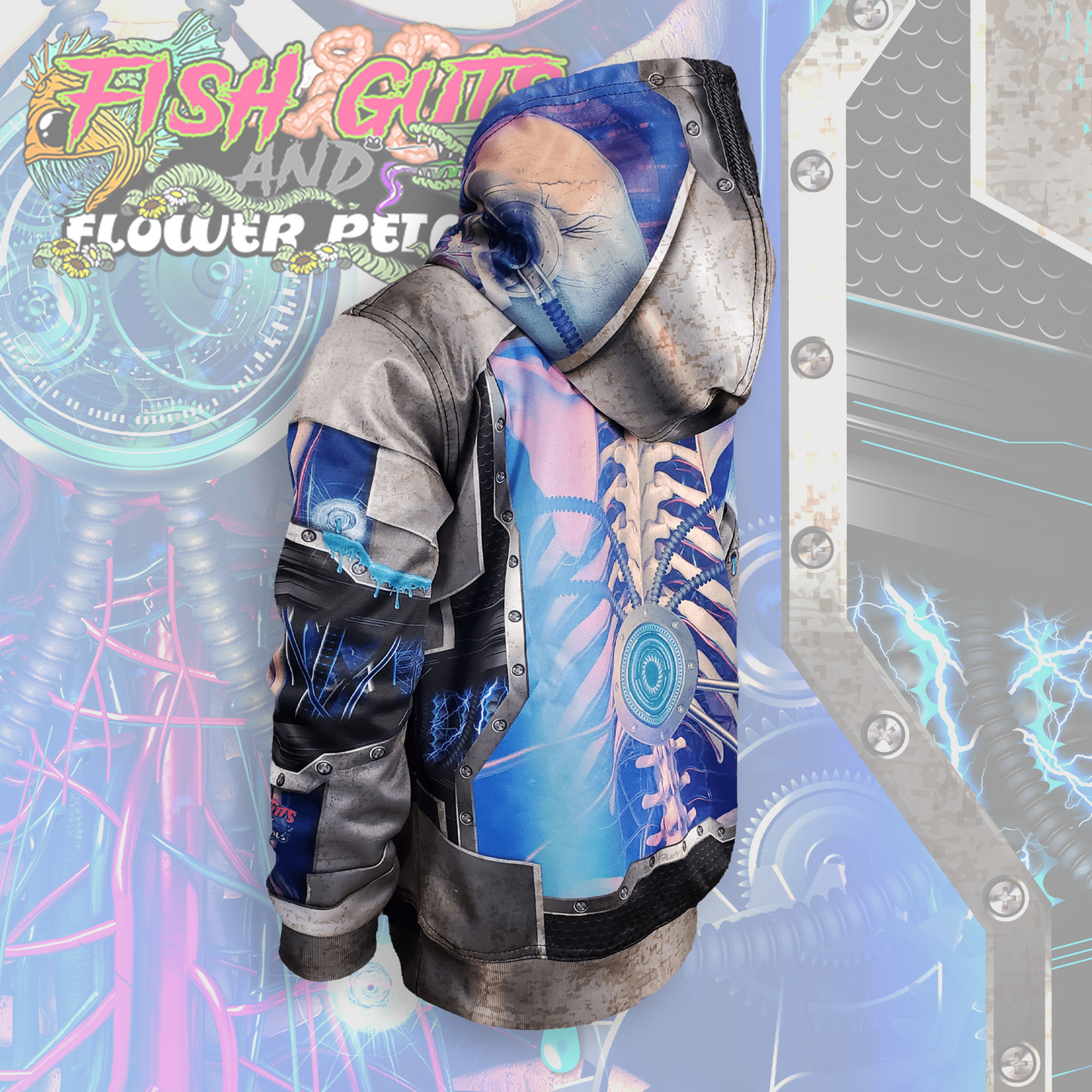 Fish Guts and Flower Petals - BONES - Hoodie