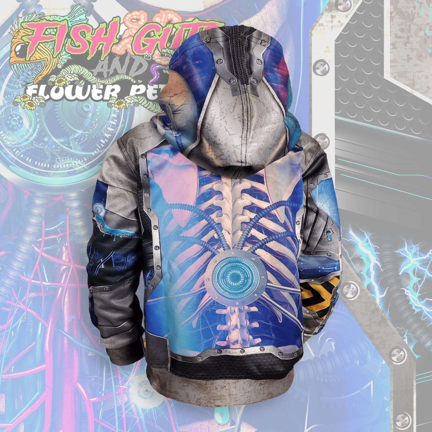 Fish Guts and Flower Petals - BONES - Hoodie