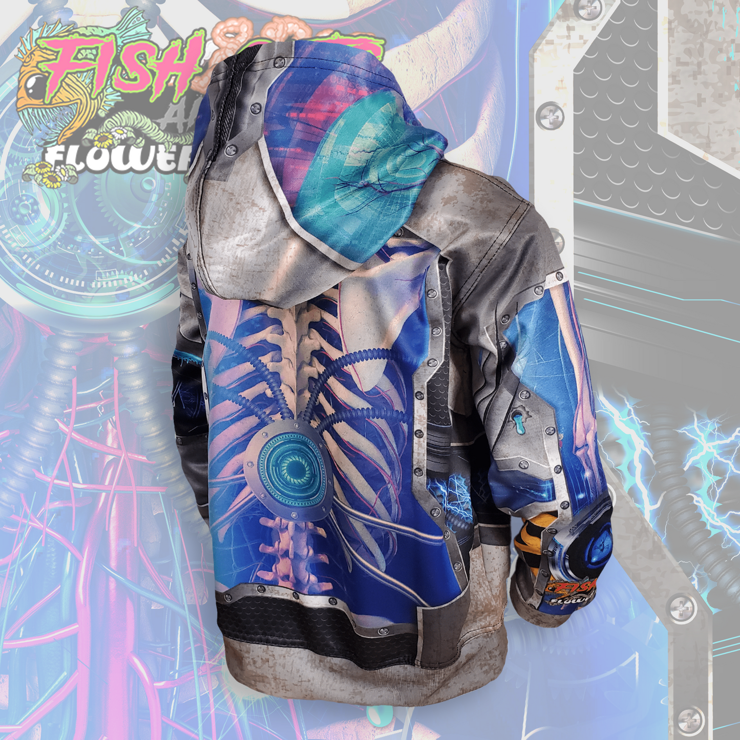 Fish Guts and Flower Petals - BONES - Hoodie